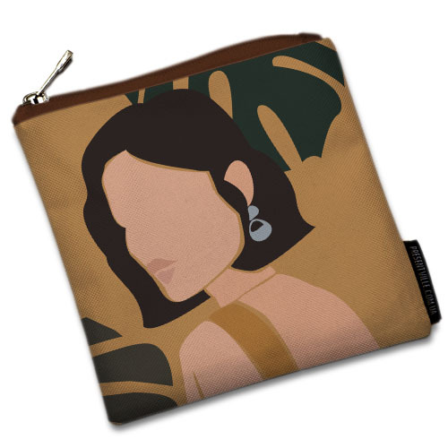 

Косметичка квадратная Basic Presentville Girl 16x16 см