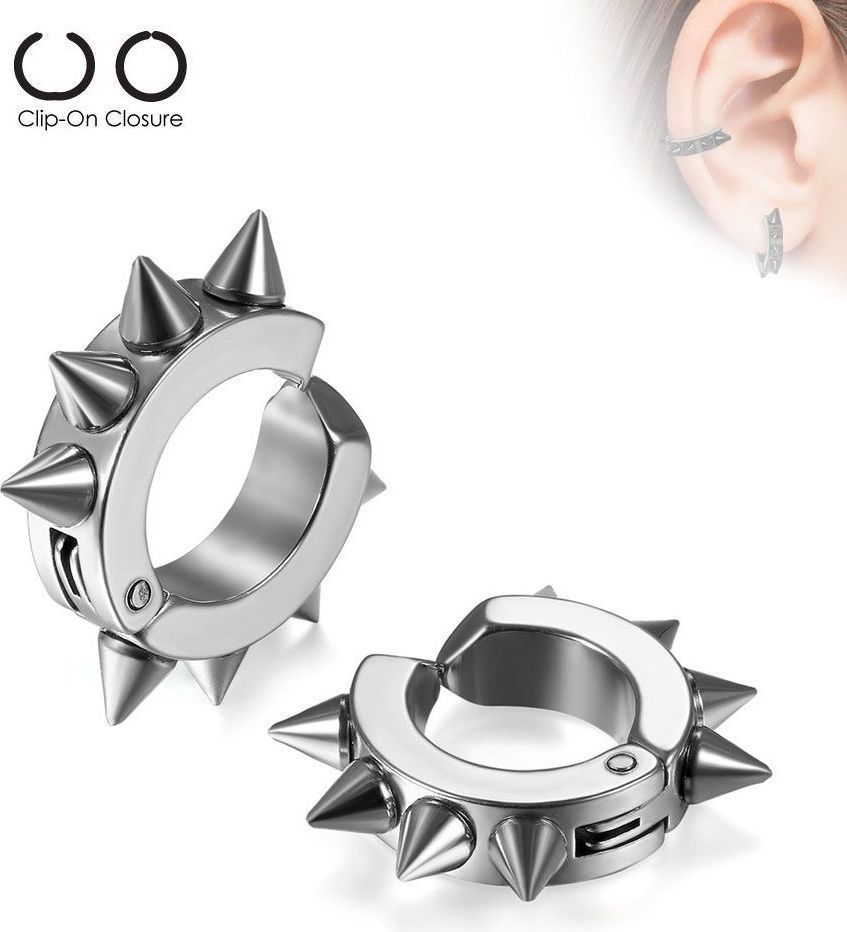 

Клипсы Spikes SFE-13530 с шипами (Цвет: металл)