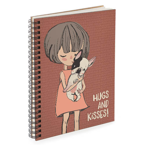 

Скетчбук Presentville Hugs and kisses! 14,7х21 см