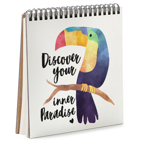 

Скетчбук Presentville Discover your inner Paradise 16,7х18 см