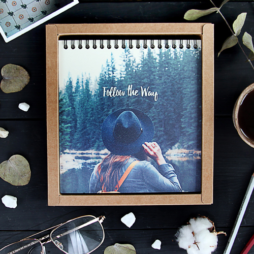 

Скетчбук Presentville Follow the way 16,7х18 см