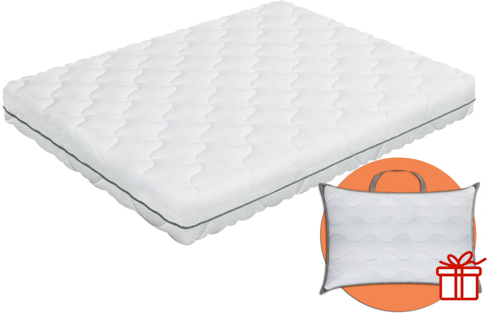 

Ортопедический матрас Smart Mattresses Soft Plus - 90х190 + подушка Solo 50x70