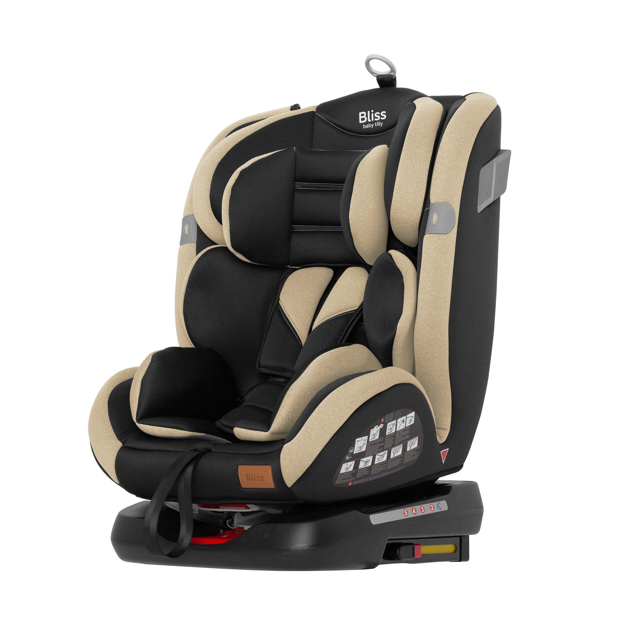 

Автокресло Tilly Bliss T-535 Latte Beige 0 + 1 + 2 + 3 ISOFIX с поворотом (T-535)