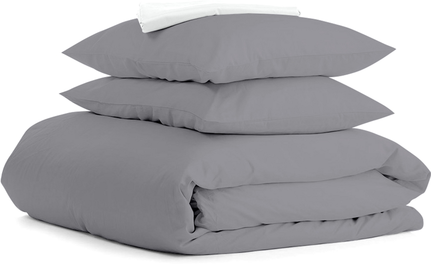 

Комплект постельного белья Cosas Ranfors 160х220 х 2 шт Graphite White