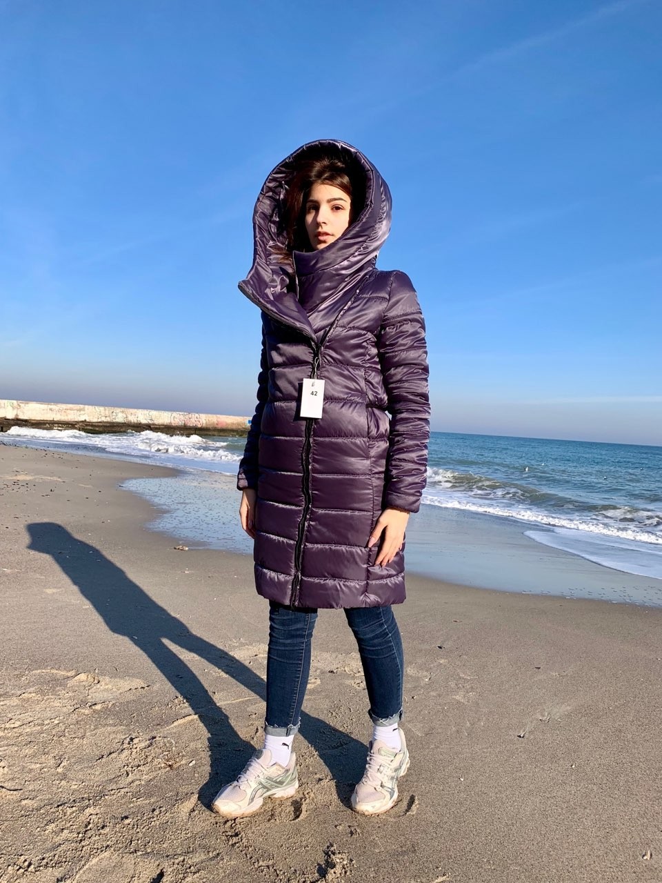 

Куртка парка MaLika чернильный  S, Куртка парка MaLika чернильный 42 S