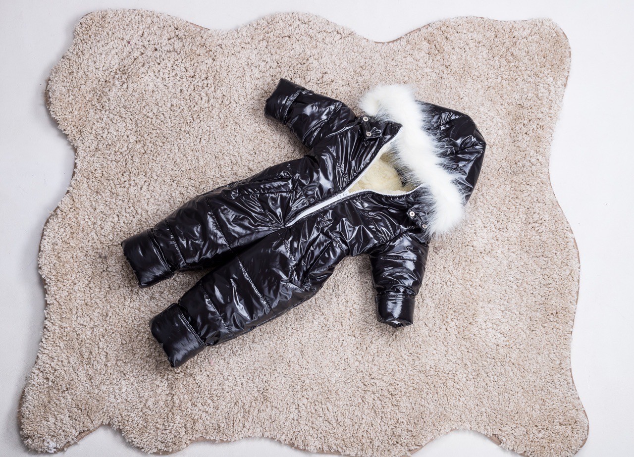 

Комбинезон детский зимний Natalie Look Black 98-104 см черный