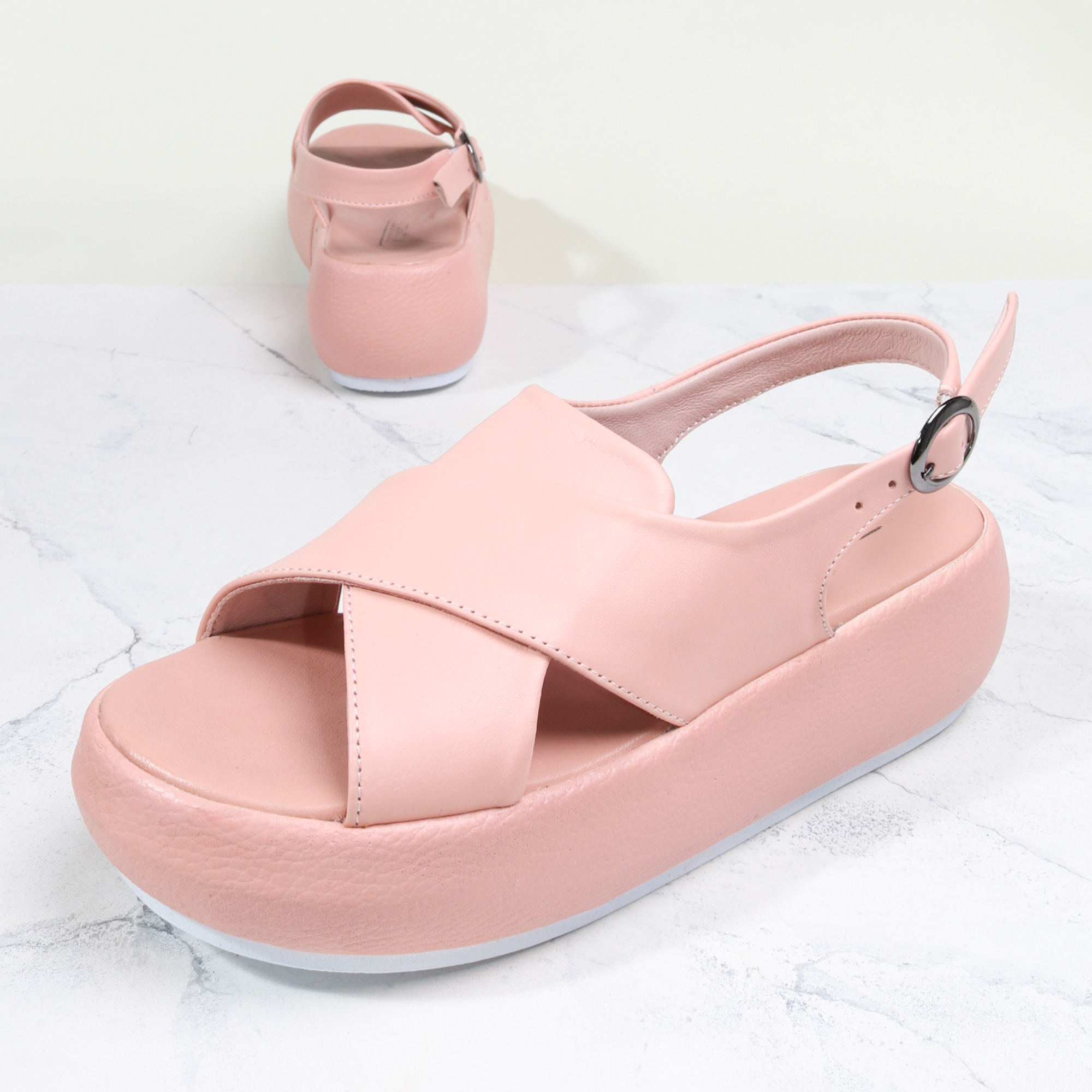 

Жіночі сандалі Respect 38 Пудровий 252-14303-720 PUDRA