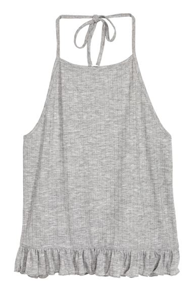 

топ H&M 0519885 XL сірий