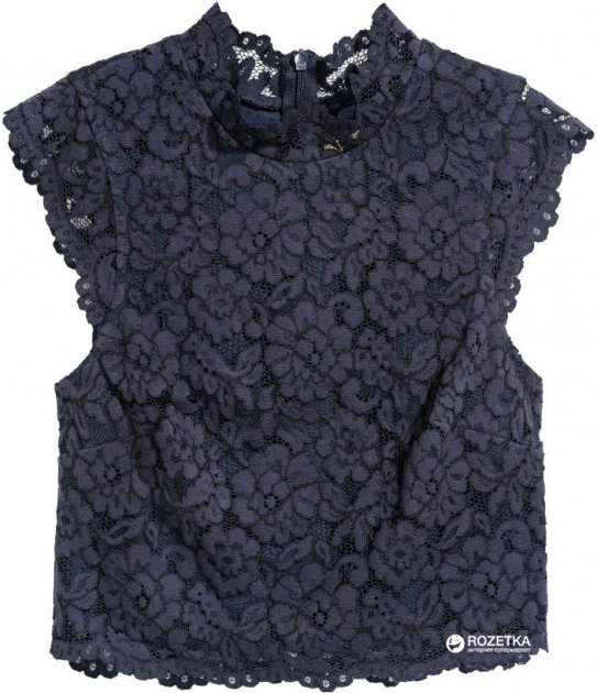 

топ H&M 0542438 36 т.синій