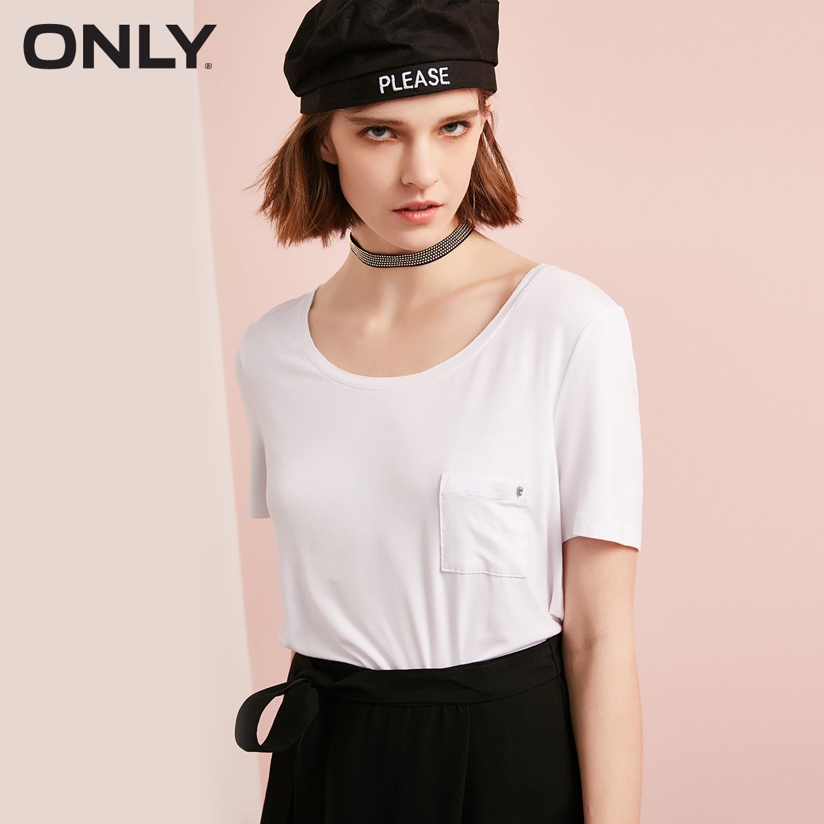 

Футболка Only 118101600A01 L білий