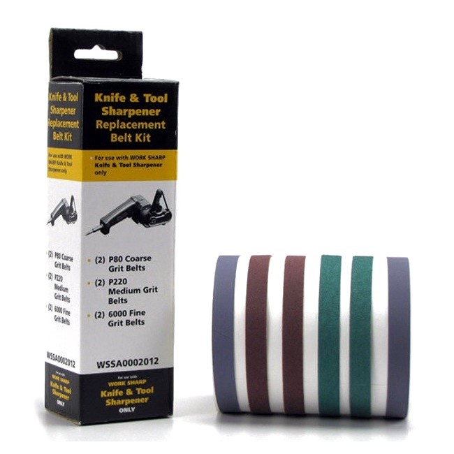 

Набор сменных ремней Work Sharp WSKTS Assorted Belt Kit 6 шт (WSSA0002012)