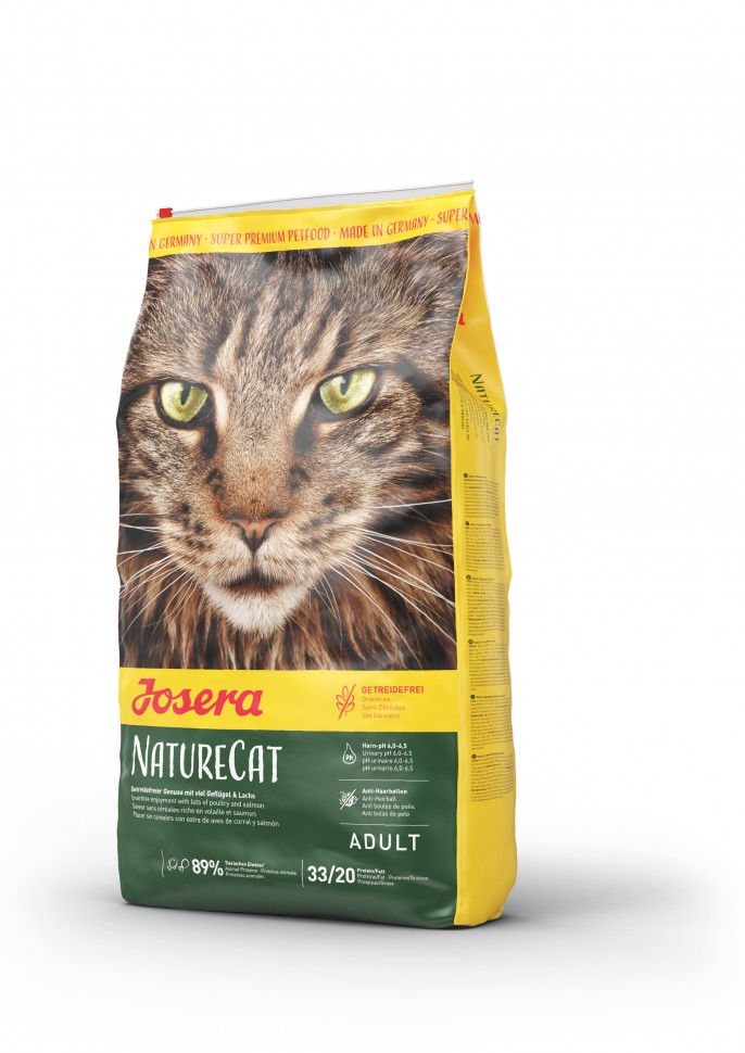 

Сухой корм Josera NatureCat беззерновой для взрослых кошек 4.25 кг