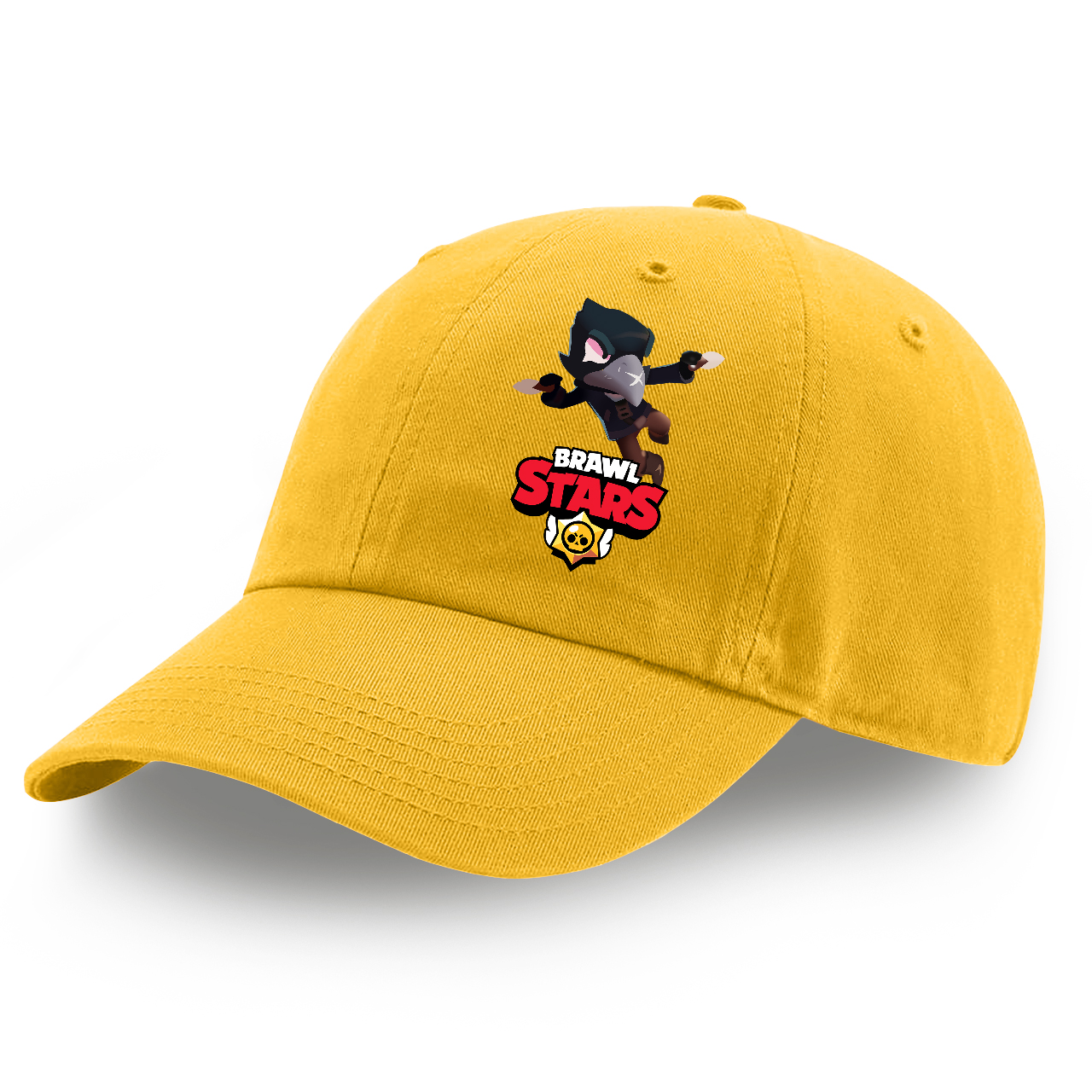 

Детская кепка Бравл Старс Ворон (Brawl Stars Crow) (9273-1023) 100% Хлопок 53-56 см Желтый