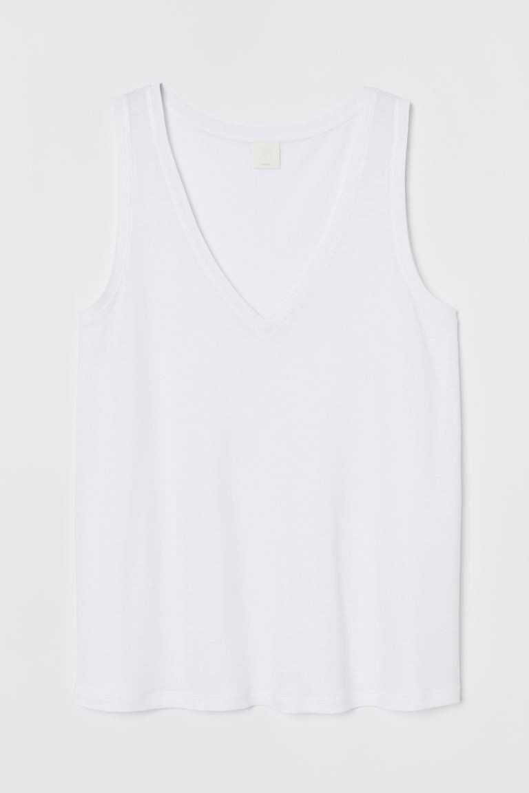 

Женский топ H&M  белый 2502049803196, Женский топ H&M XXS белый 2502049803196