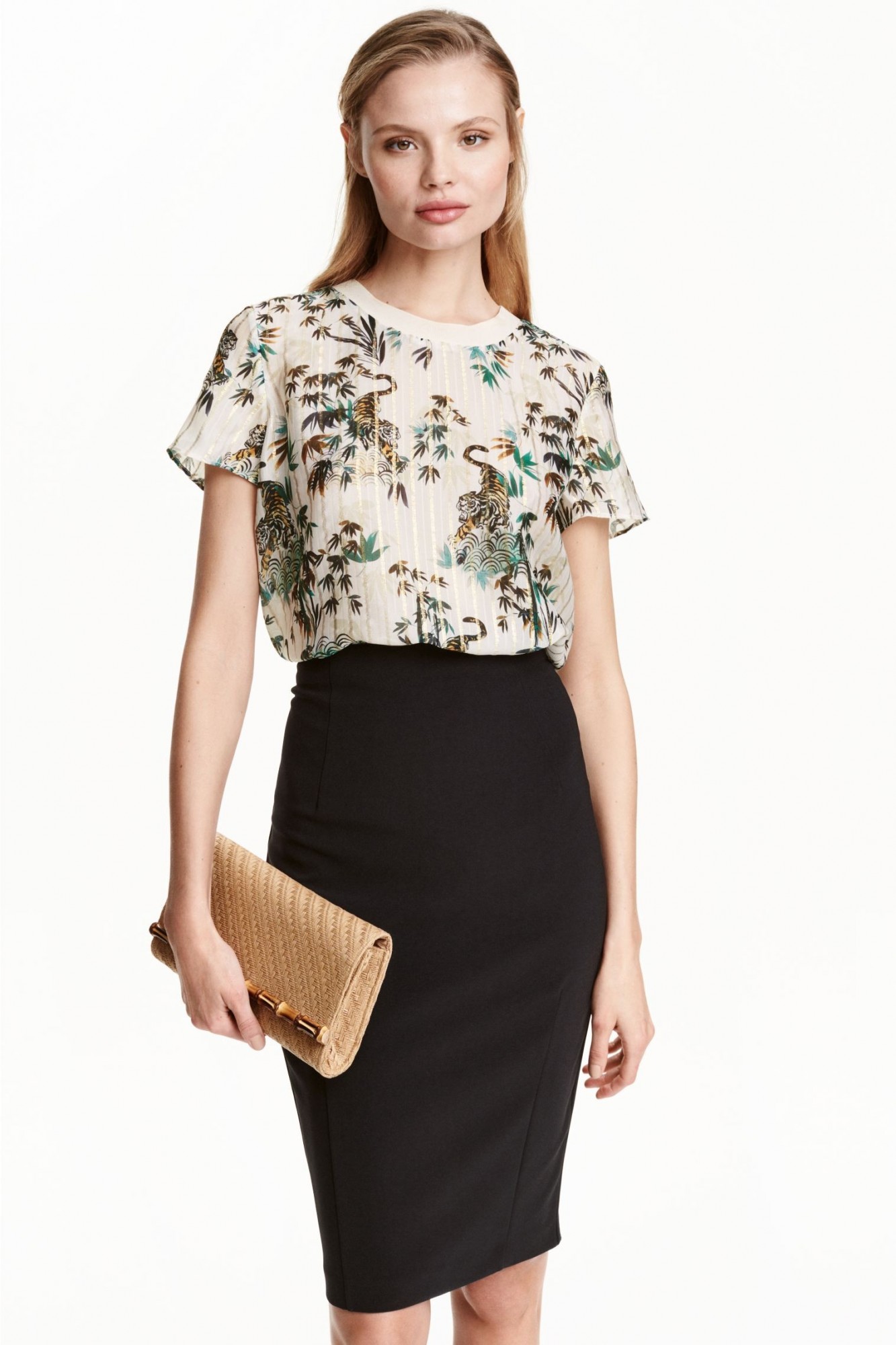 

Блуза H&M Premium Quality 36 белый 9999965944170