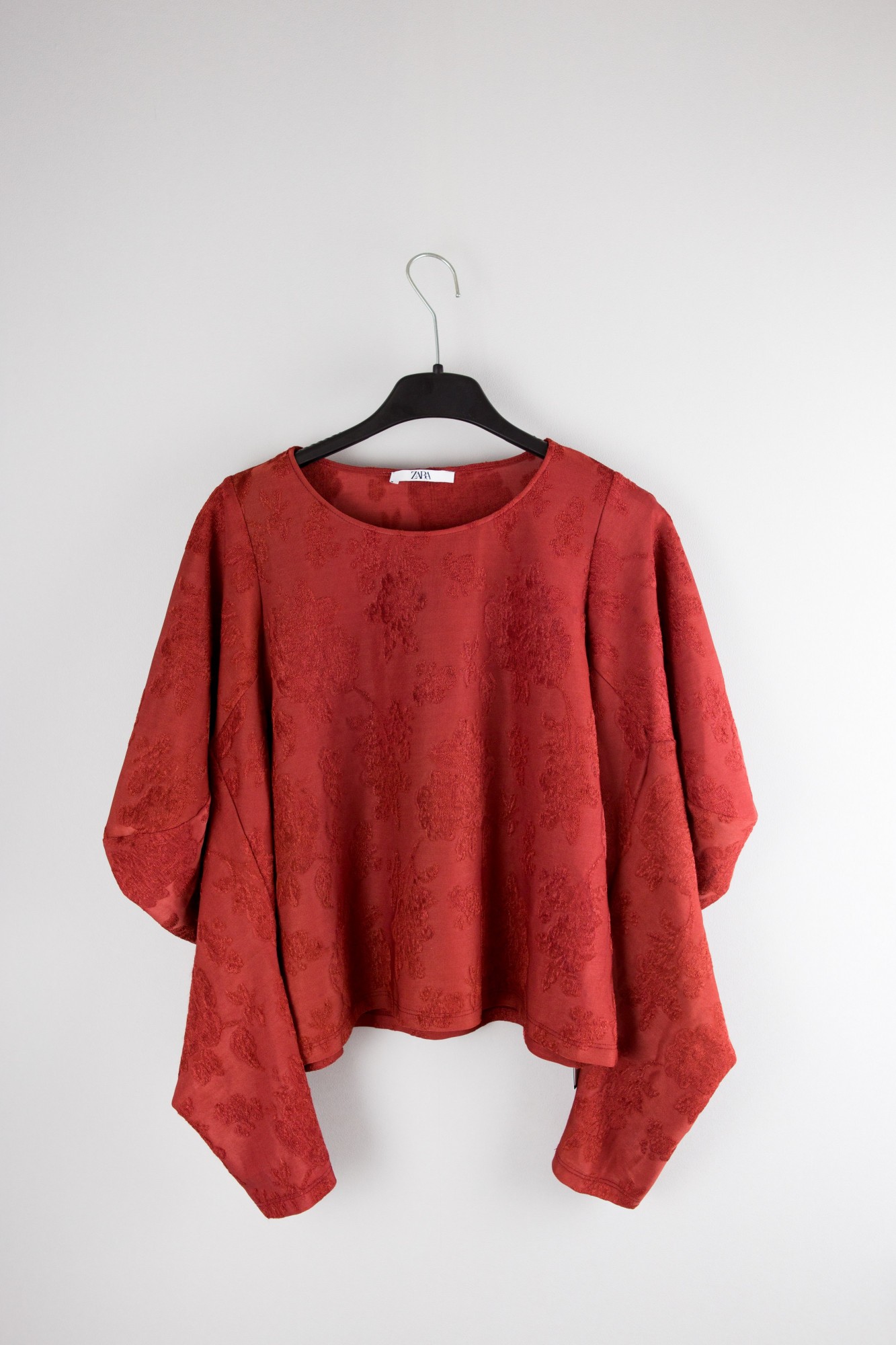 

Блуза ZARA М бордовый 8032845341276
