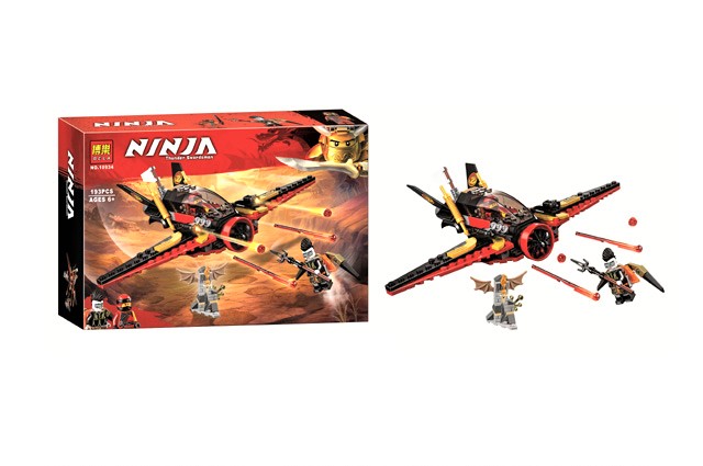 

Конструктор Ninja Bela 10934 Крыло судьбы 193 детали