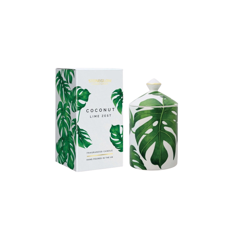 

Свічка ароматизована "Coconut & Lime Zest" (тумблер) Urban Botanics, Stoneglow