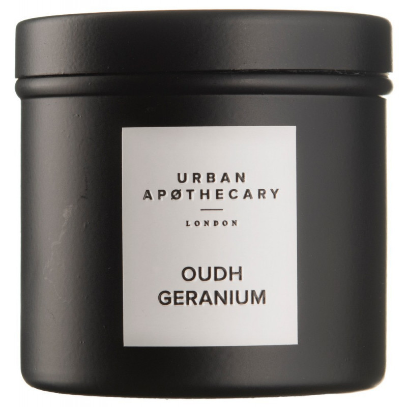 

Ароматична дорожня свічка Oudh Geranium, Urban Apothecary