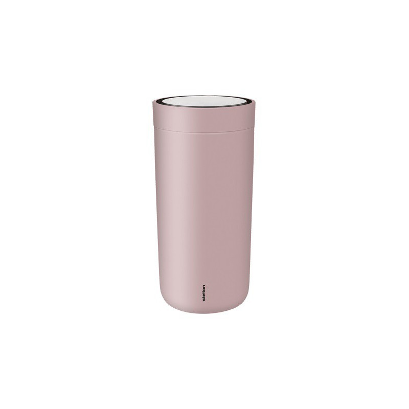 

Термокружка 0,4л стальная лавандового цвета To Go Click, Stelton