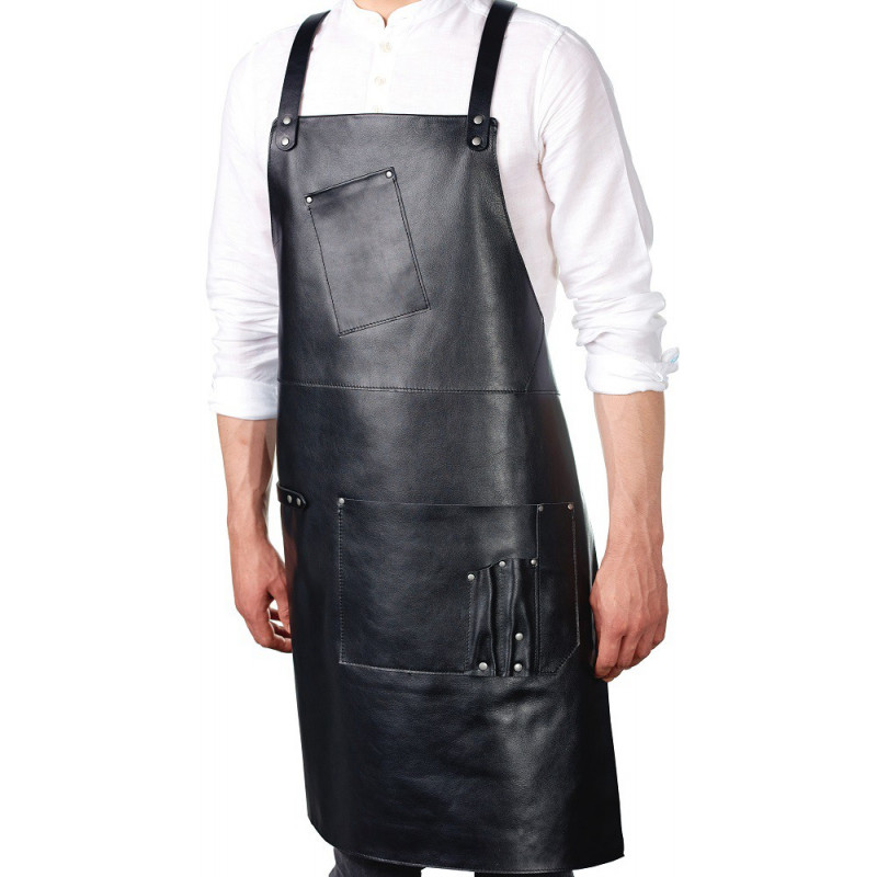 

Фартук кожаный Soft Black, Behind The Bar