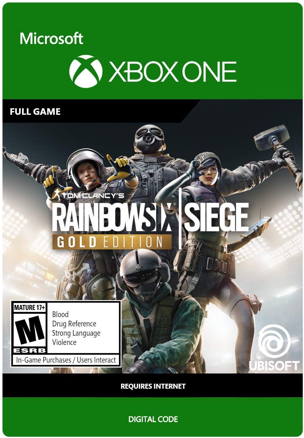 

Ключ активации Tom Clancy's Rainbow Six Siege: Year 5 Gold Edition (Xbox One)