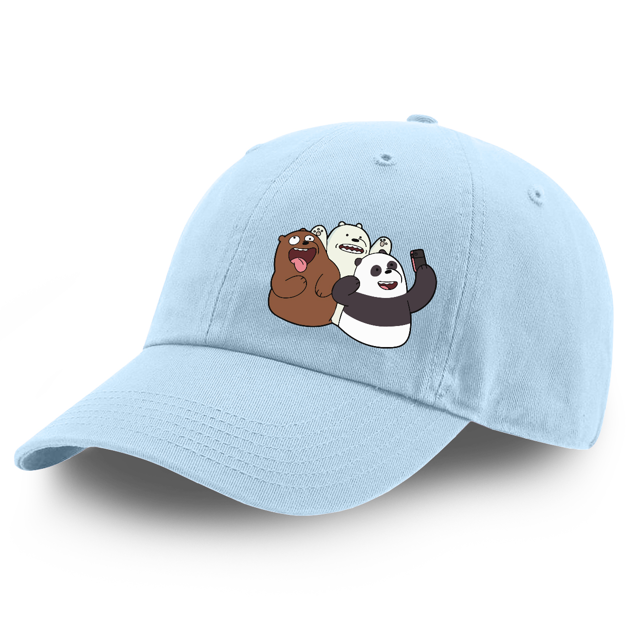 

Детская кепка Вся правда о медведях (We Bare Bears) (9273-2665) 100% Хлопок 53-56 см Голубой