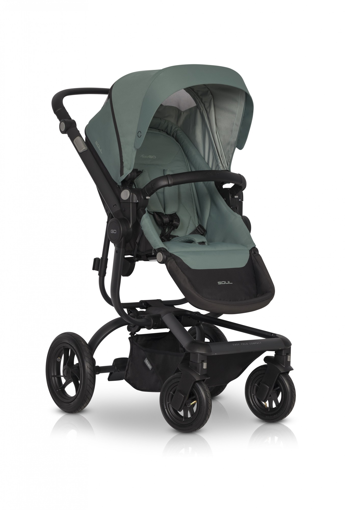 

Детская прогулочная коляска EasyGo Soul Air 2021 Agava