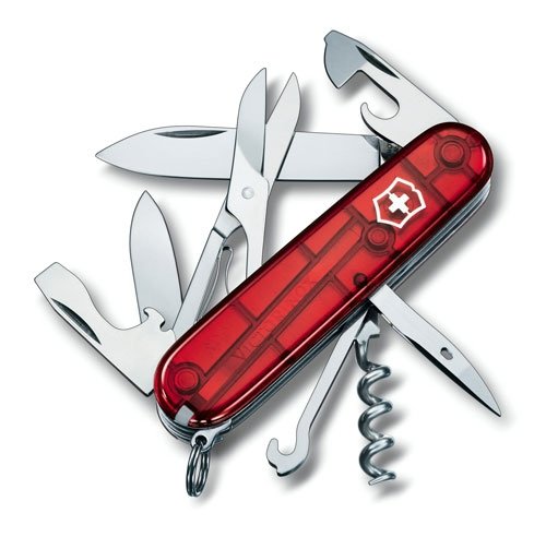 

Ніж Victorinox Swiss Army Climber 1.3703.T червоний (Vx13703.T)