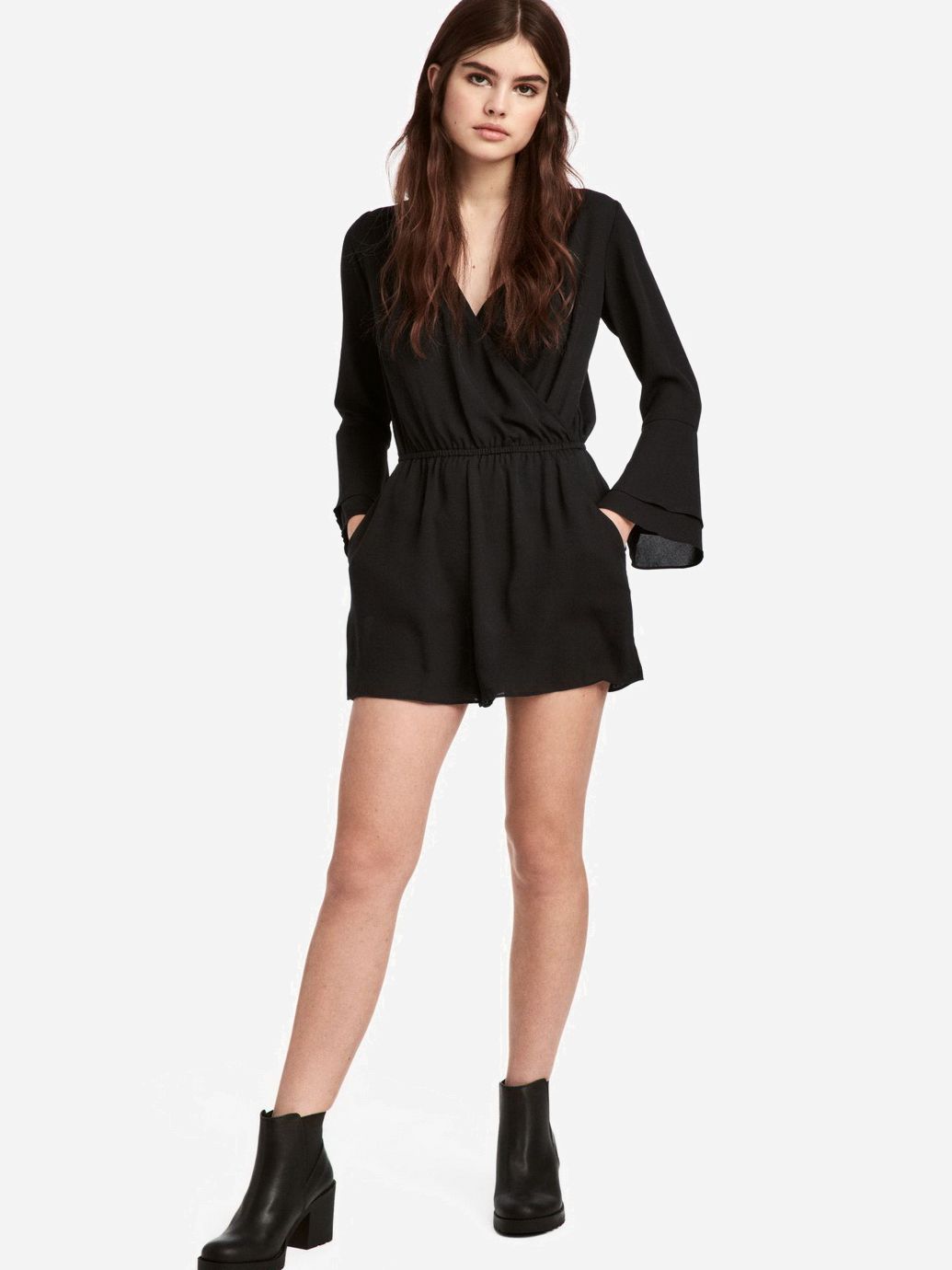 

Комбинезон H&M 0581583-7 34 Черный (СА2000001640173)