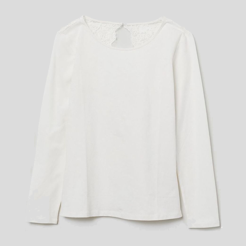 

Лонгслив H&M 0618942-8 S Белый (СА2000001651810)
