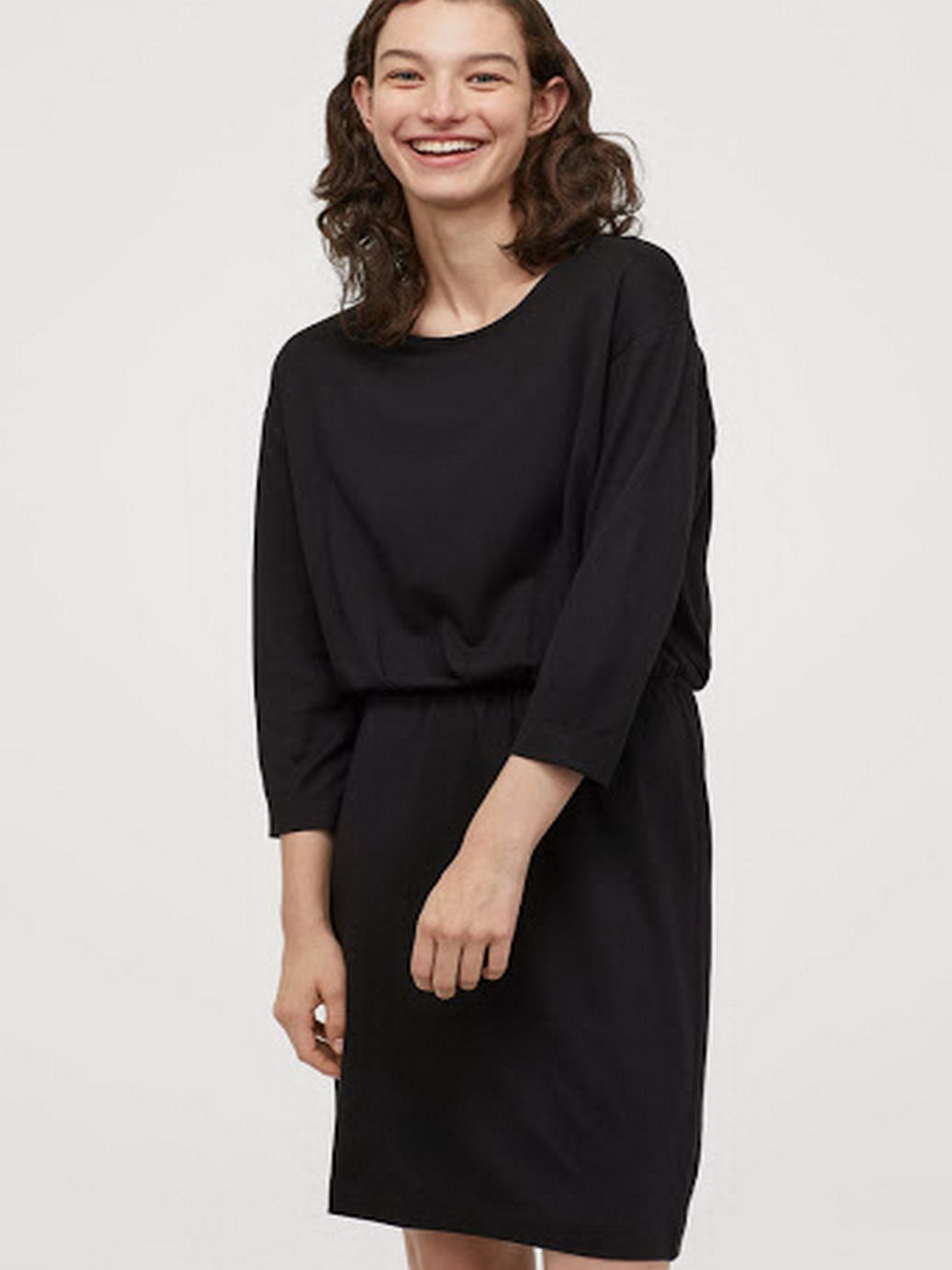 

Платье H&M 01-0771337-0  Черное (СА2000001661215, Платье H&M 01-0771337-0 L Черное (СА2000001661215)