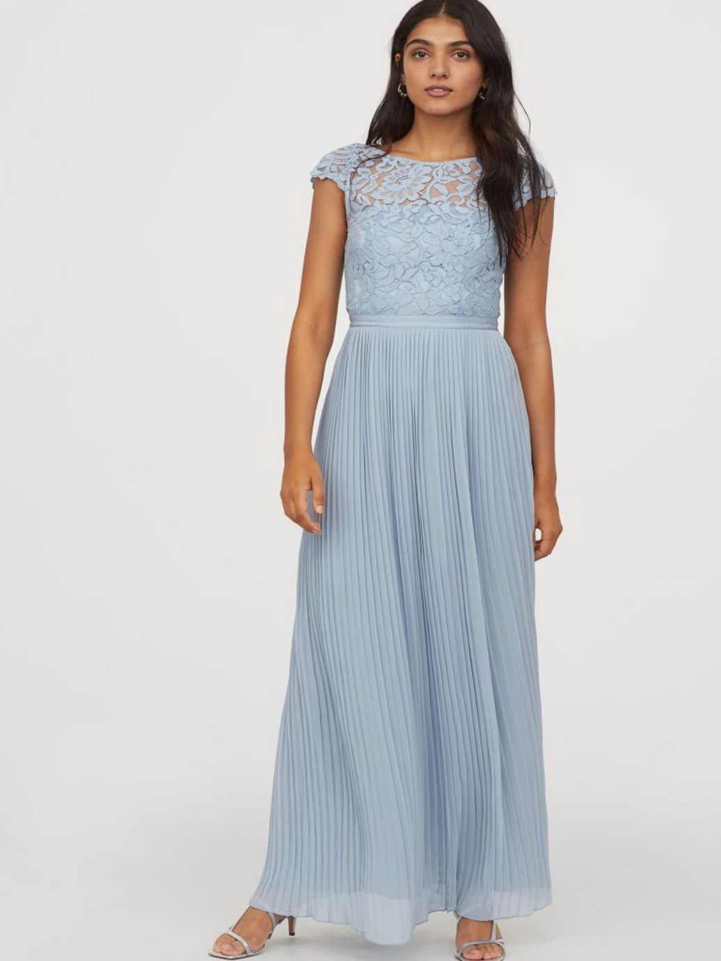 

Платье H&M 02-0606800-7  Голубое (СА2000001693506, Платье H&M 02-0606800-7 40 Голубое (СА2000001693506)