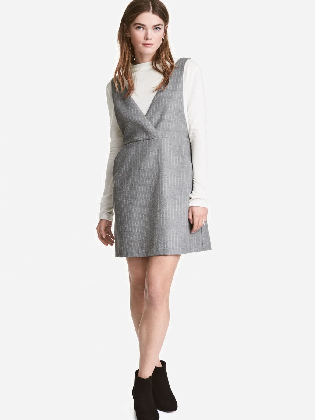 

Сарафан H&M 0481556-5  Серый (СА2000001622643, Сарафан H&M 0481556-5 36 Серый (СА2000001622643)