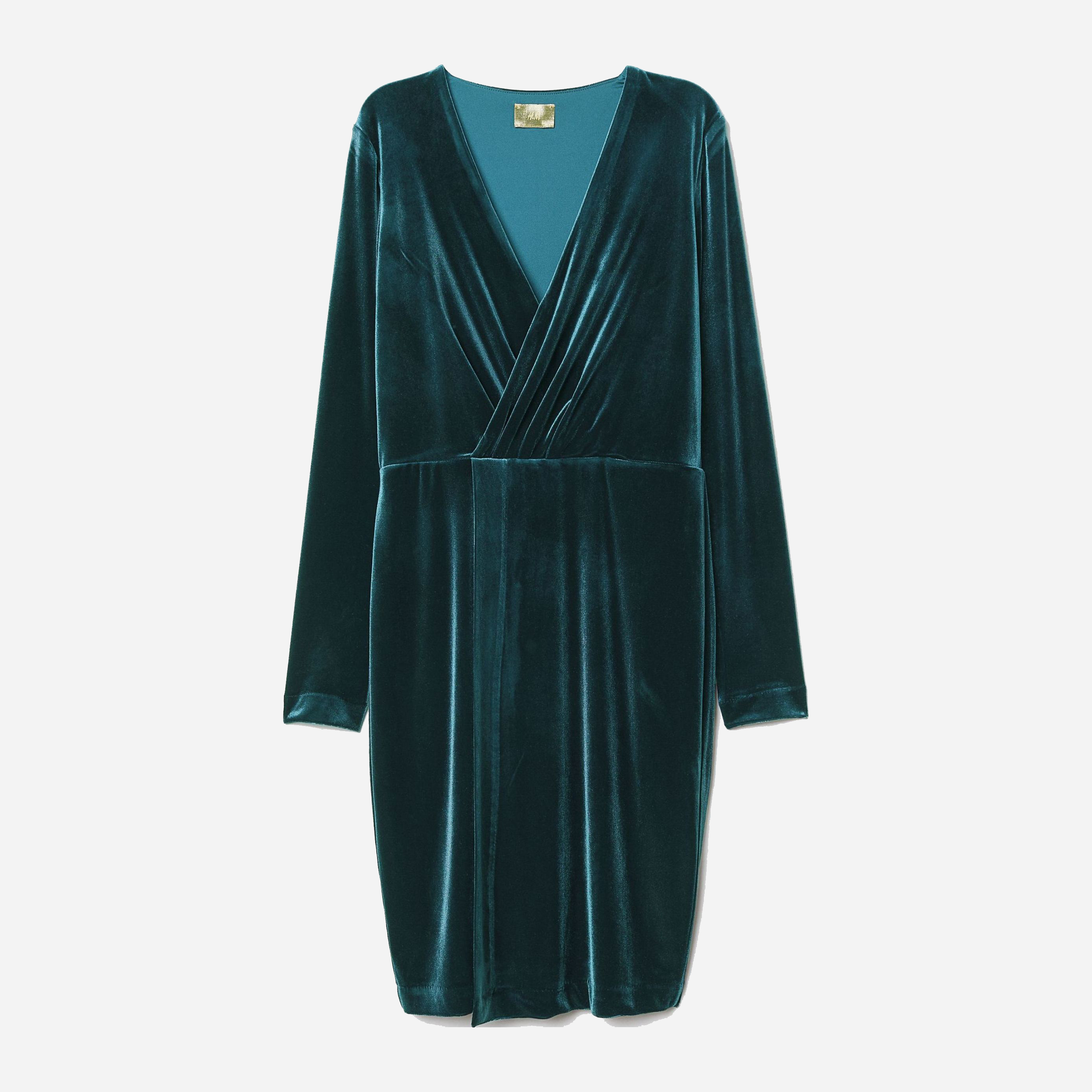 

Платье H&M 0566618-8  Изумрудное (СА2000001620243, Платье H&M 0566618-8 42 Изумрудное (СА2000001620243)
