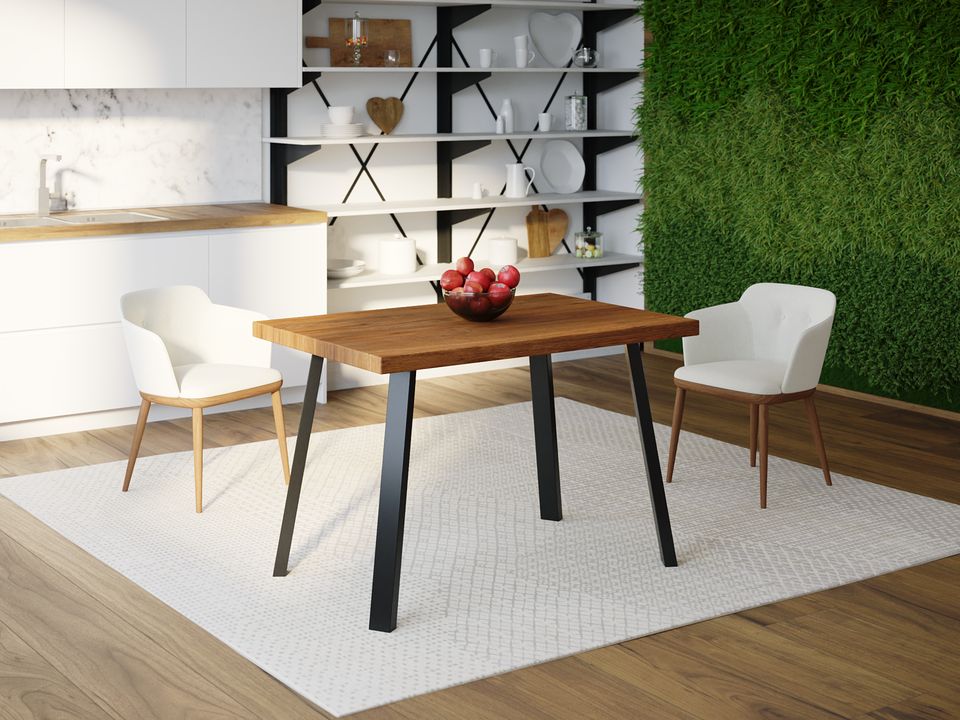 

Обеденный стол HYGGE HG151 Нуук 120 х 80 х 75 см ДСП Дуб Ореховый