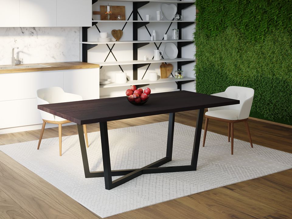 

Обеденный стол HYGGE HG146 Скандерборг 120 х 80 х 75 см ДСП Дуб Венге