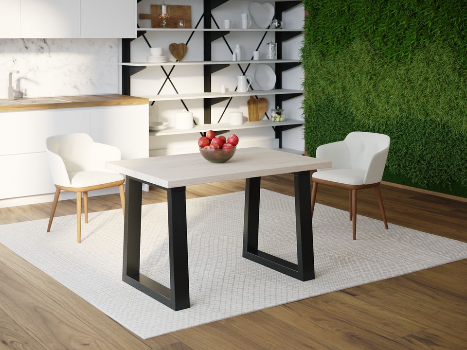 

Обеденный стол HYGGE HG112 Хвідовре 150 х 80 х 75 см ДСП Дуб Белый