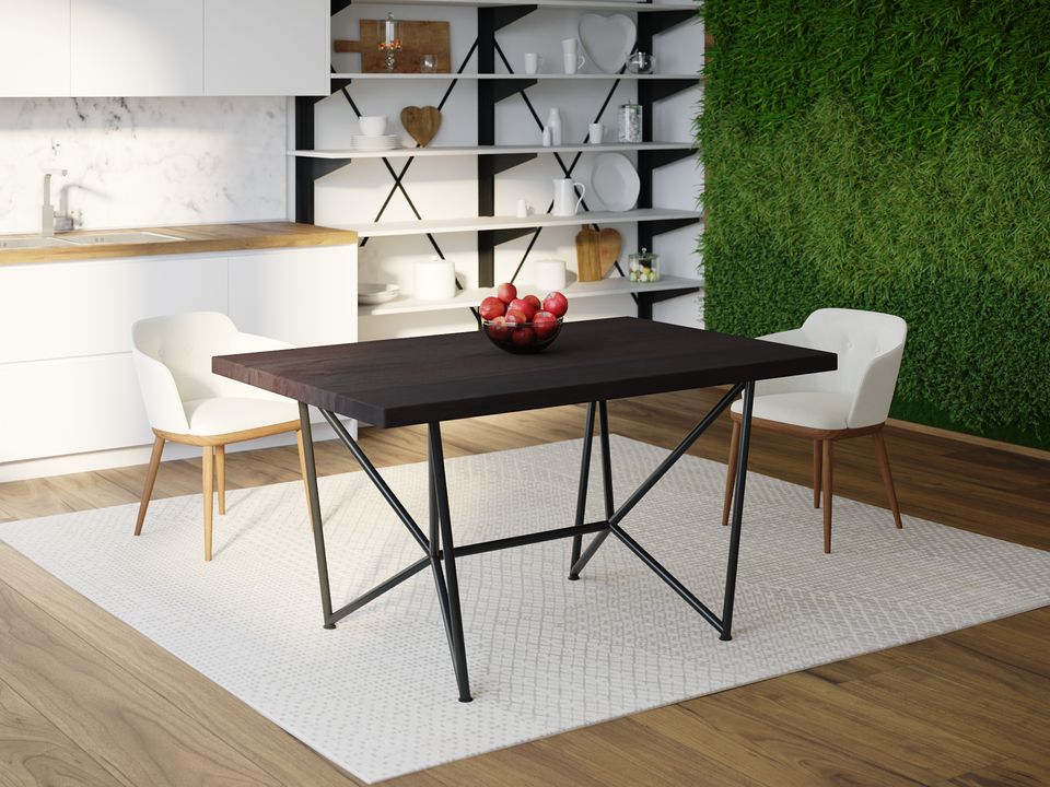 

Обеденный стол HYGGE HG160 Варде 120 х 80 х 75 см ДСП Дуб Венге