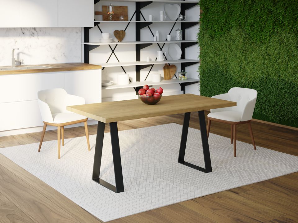 

Обеденный стол HYGGE HG161 Ренне 150 х 80 х 75 см ДСП Дуб Светлый