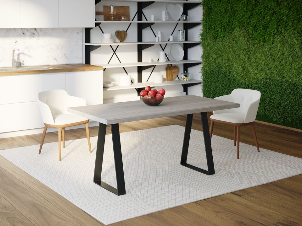 

Обеденный стол HYGGE HG161 Ренне 150 х 80 х 75 см ДСП Дуб Серый