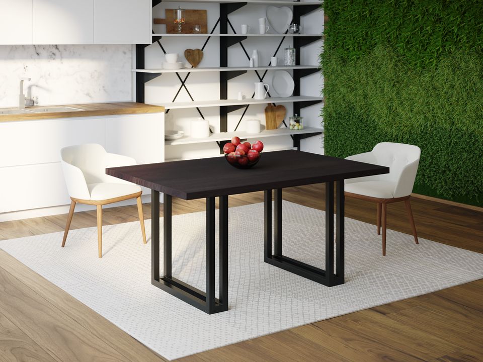 

Обеденный стол HYGGE HG148 Нюборг 150 х 80 х 75 см ДСП Дуб Венге