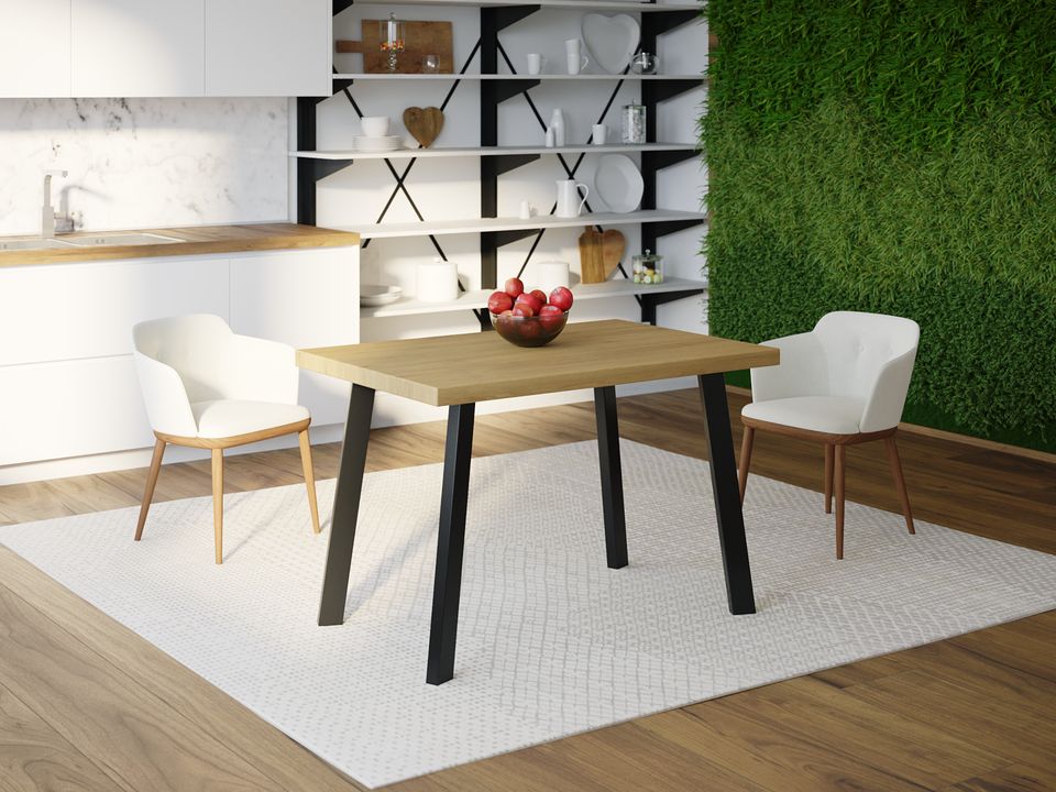 

Обеденный стол HYGGE HG105 Гентофте 150 х 80 х 75 см ДСП Дуб Светлый