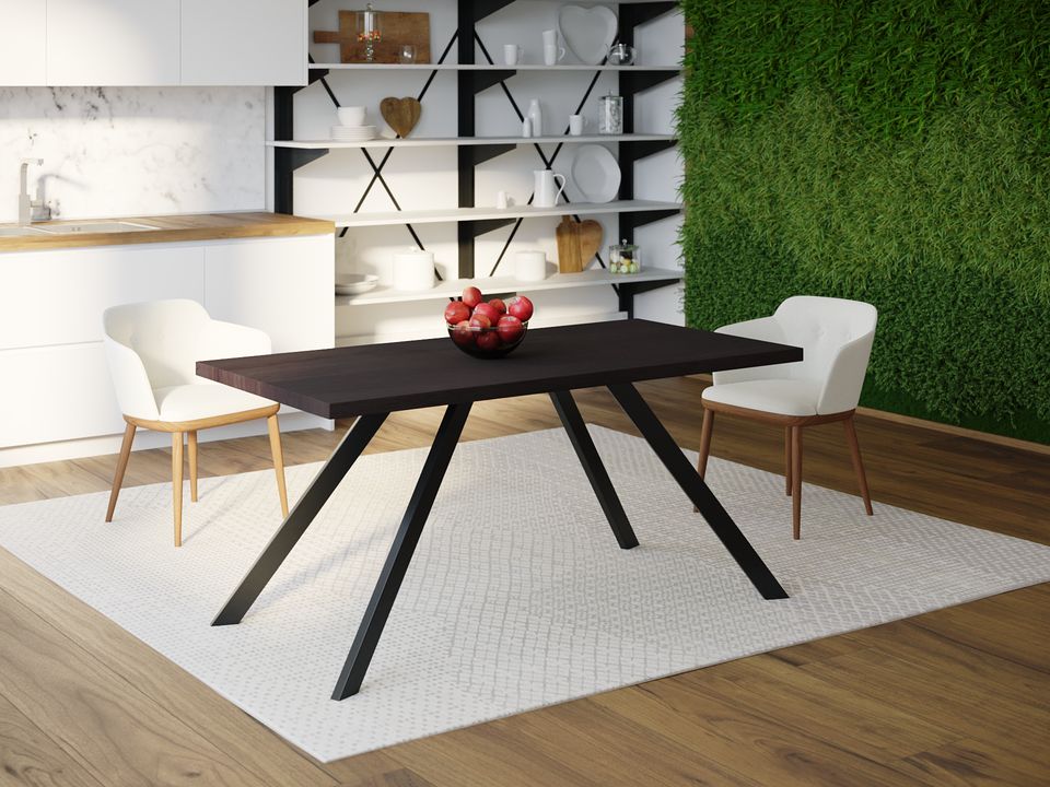 

Обеденный стол HYGGE HG168 Драгер 150 х 80 х 75 см ДСП Дуб Венге