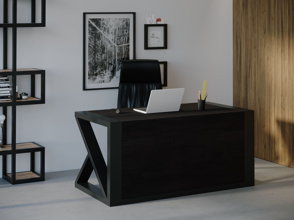 

Компьютерный стол HYGGE HG138 Глоструп 135 х 80 х 75 см ДСП Дуб Венге