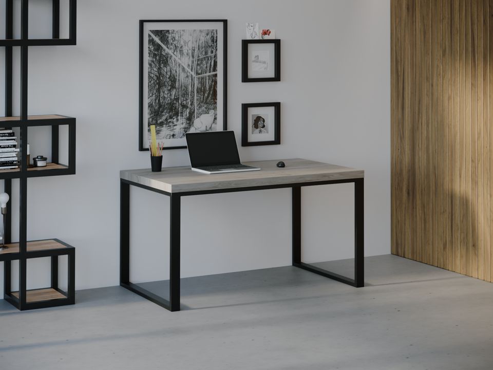 

Компьютерный стол HYGGE HG100 Копенгаген 135 х 80 х 75 см ДСП Дуб Серый