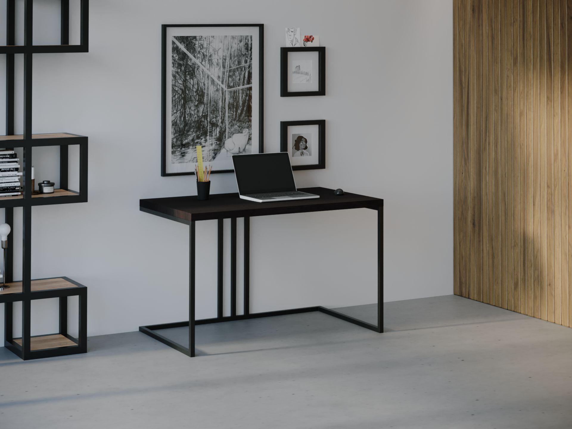 

Компьютерный стол HYGGE HG027 Гейрангер-фьорд 150 х 80 х 75 см ДСП Дуб Венге