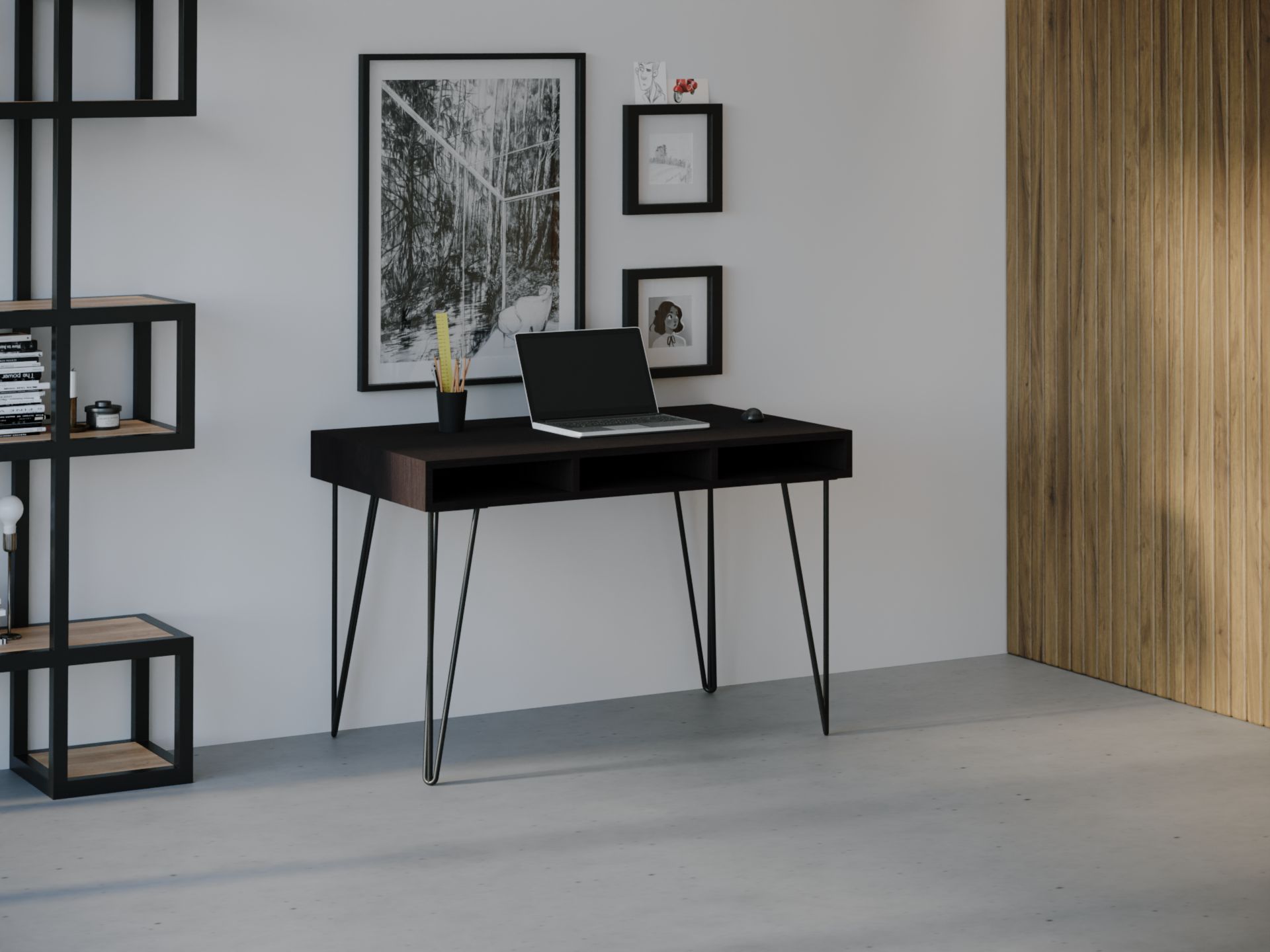 

Компьютерный стол HYGGE HG028 Квитфьель 150 х 80 х 75 см ДСП Дуб Венге