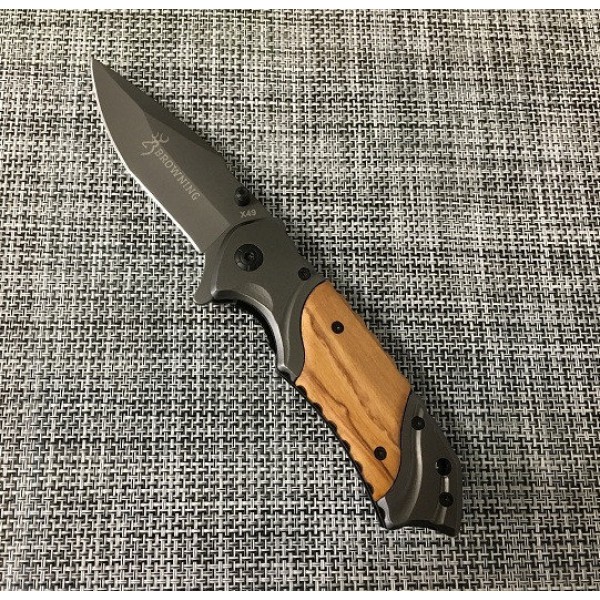 

Карманный Туристический складной нож Browning Х49 (20 см)