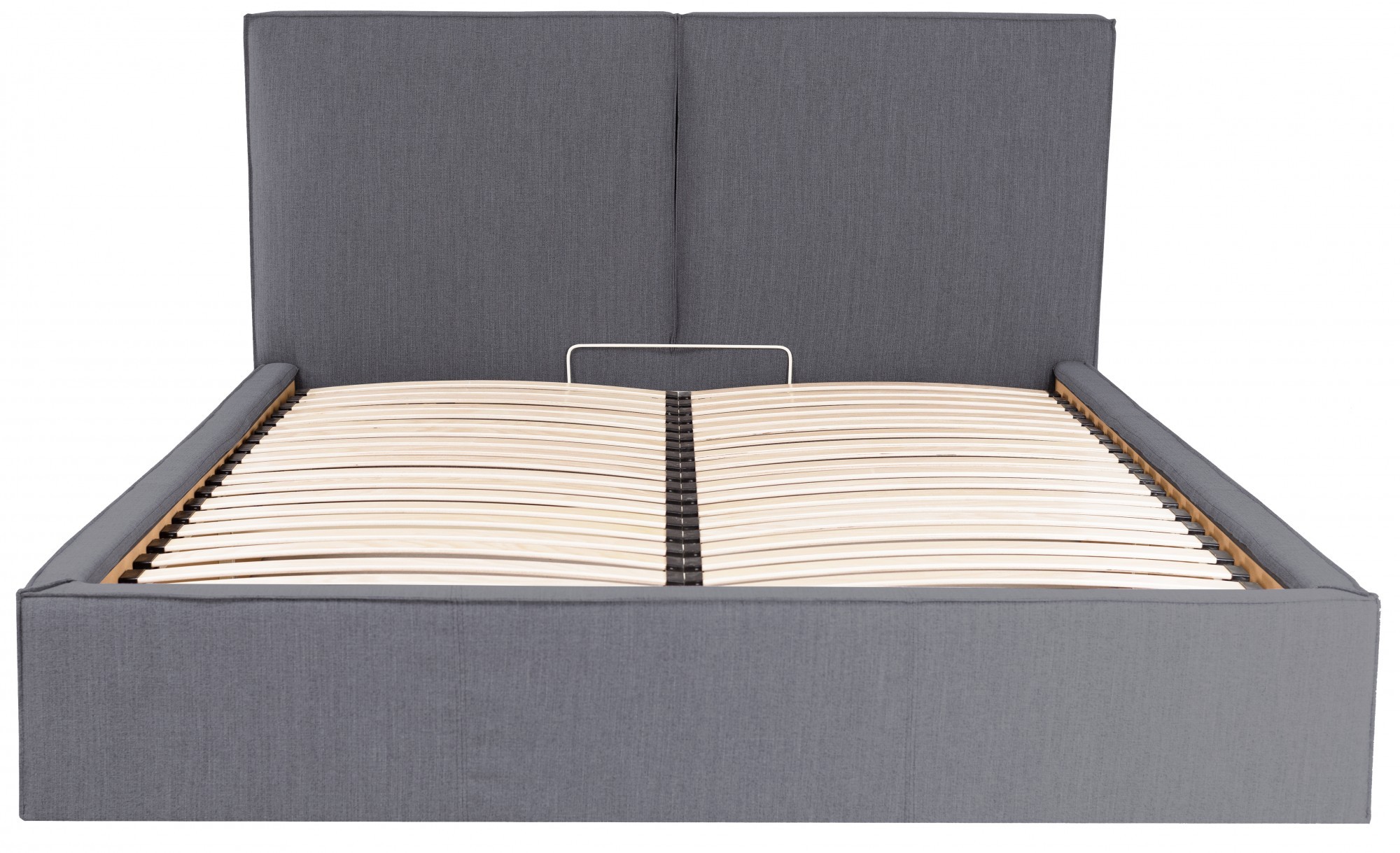 

Кровать Delhi Comfort i140 х 190 см Мисти Dark Grey С подъемным механизмом и нишей для белья Темно-серая